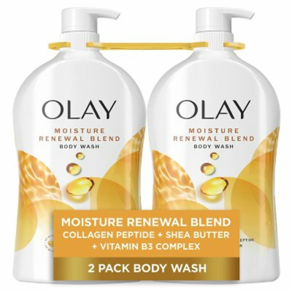 Sữa Tắm Dưỡng Ẩm Sâu Olay Ultra Moisture Body Wash - 2 Chai X 1.03L