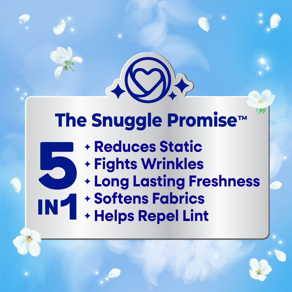 Giấy Thơm Snuggle Blue Sparkle Dryer Sheets – Hộp 200 Tờ