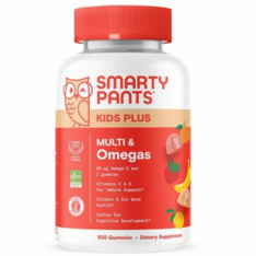 Kẹo Dẻo Vitamin Tông Hợp SmartyPants Kids Multivitamin & Omega –  Hộp 100 Viên
