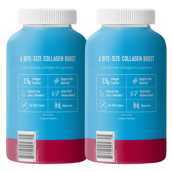 Kẹo Dẻo Bổ Sung Collagen Vị Mâm Xôi Vital Proteins Collagen Gummies Raspberry – Set 2 Hộp x 128 Viên