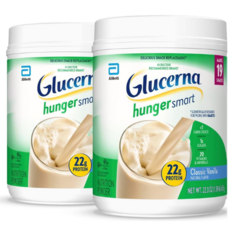 Bột Dinh Dưỡng Dành Cho Người Tiểu Đường Vị Vani Glucerna Hunger Smart Classic Vanilla – Set 2 Hộp x 22.3 Oz