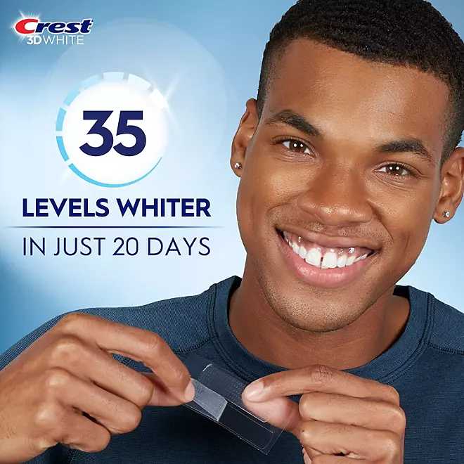 Bộ Miếng Dán Làm Trắng Răng Crest 3D Whitestrips Professional Effects & Supreme Bright - 31 Lần Dùng