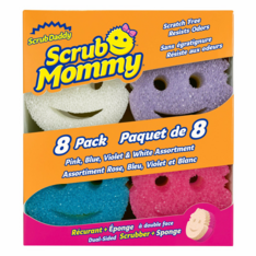 Miếng Cọ Rửa Đa Năng Scrub Mommy Variety Pack – Bộ 8 Miếng