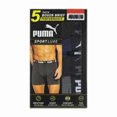 Quần Lót Nam Dáng Boxer Size M PUMA Men’s Boxer Briefs – Set 5 Quần
