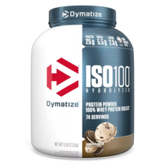Bột Protein Dymatize ISO100 Hydrolyzed Cookies & Cream Hương Bánh Quy Kem – Hộp 5LB