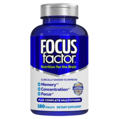 Viên Uống Hỗ Trợ Não Bộ Focus Factor – Hộp 180 Viên