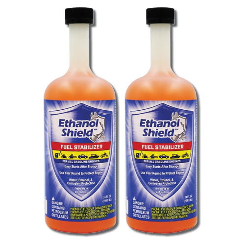 Phụ Gia Ổn Định Nhiên Liệu Xăng Ethanol Shield Fuel Stabilizer – Set 2 Chai x 24 fl
