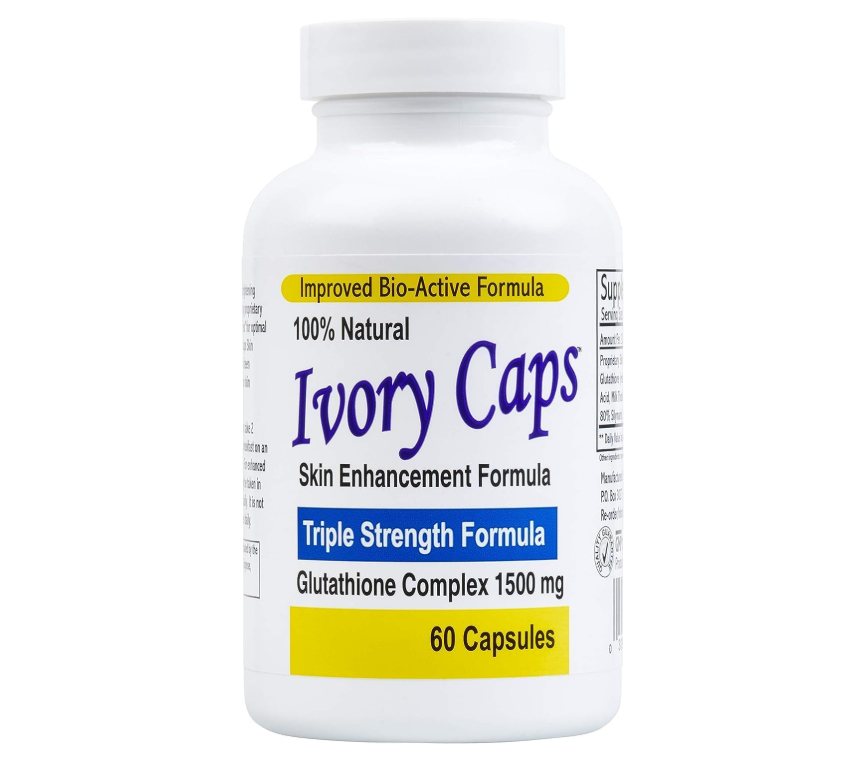Viên Uống Glutathione Ivory Caps Maximum Potency Glutathione Complex 1500mg – Hộp 60 Viên