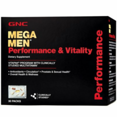 GNC Mega Men Performance & Vitality Vitapak – Hộp 30 Gói