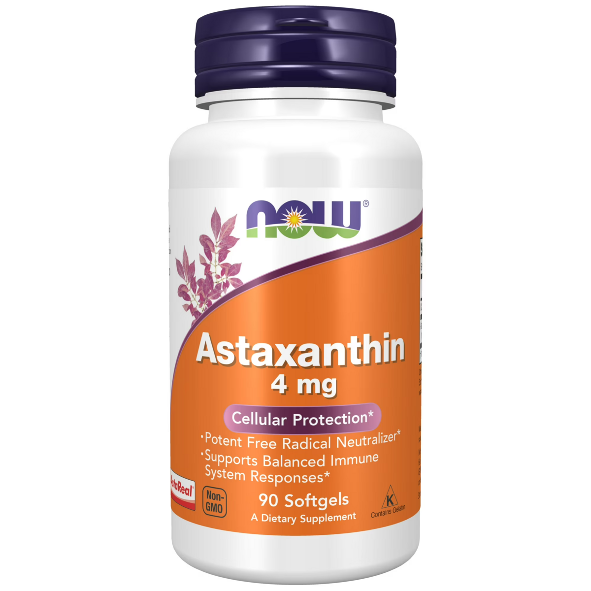 Viên Uống NOW Astaxanthin 4 mg – Hộp 90 Viên