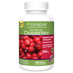 Viên Uống Trunature One Per Day Cranberry Dietary Supplement – Hộp 140 Viên