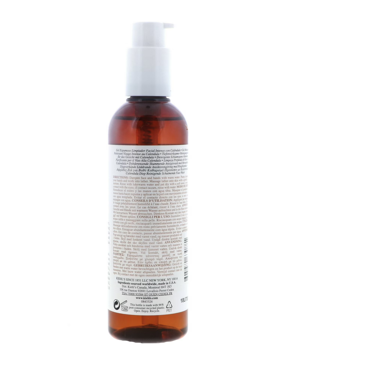 Sữa Rửa Mặt Kiehl's Calendula Deep Cleansing Foaming Face Wash 230ml 