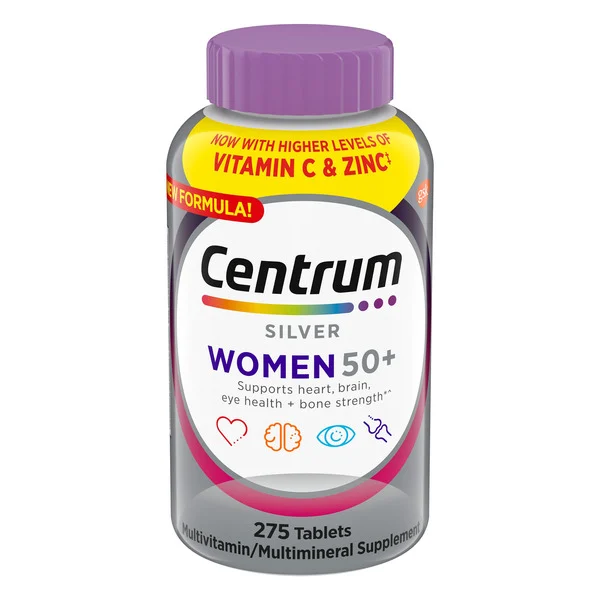 Viên Uống Bổ Sung Vitamin Tổng Hợp Centrum Silver Women 50+ – Hộp 275 Viên