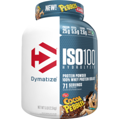 Bột Protein Dymatize ISO100 Hương Cocoa Pebbles – Hộp 5LB