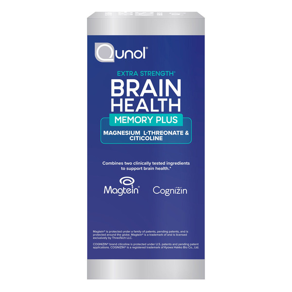 Viên Uống Hỗ Trợ Não Bộ Qunol Brain Health Memory Plus – Hộp 100 Viên