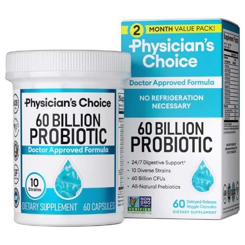 Viên Uống Men Vi Sinh Physician’s Choice Probiotics 60 Billion CFU – Hộp 60 Viên