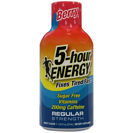 Nước Tăng Lực 5-Hour ENERGY Energy Shot Regular Strength Vị Berry – Hộp 24 Chai