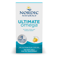 Viên Uống Dầu Cá Omega 3 Nordic Naturals Ultimate Omega Fish Oil 1280 mg  – Hộp 100 Viên