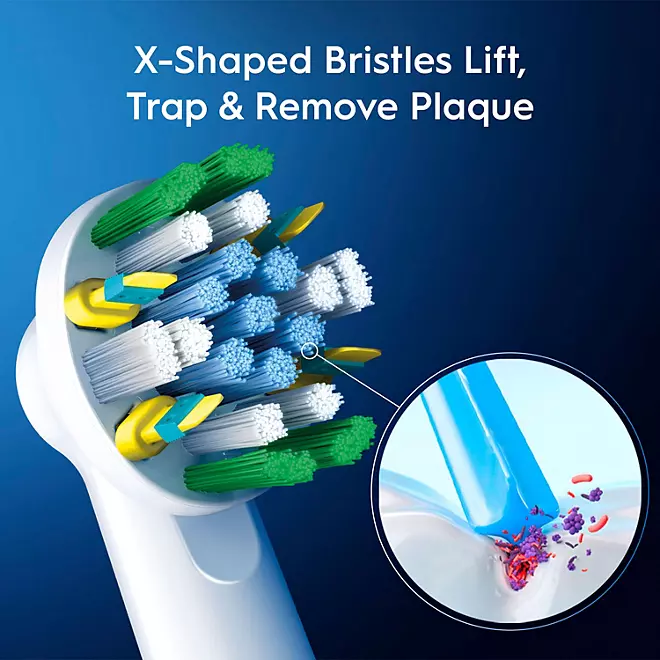 Đầu Bàn Chải Thay Thế Oral-B FlossAction Cho Bàn Chải Điện - Hộp 10 Chiếc