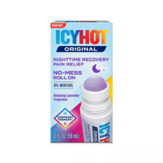 Kem Bôi Giảm Đau Ngoài Da Ban Đêm Icy Hot Original Nighttime Recovery Roll-On – Thanh 2.5 Oz