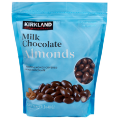 Kẹo Socola Hạnh Nhân Kirkland Signature Milk Chocolate Almonds – Túi 3 lb