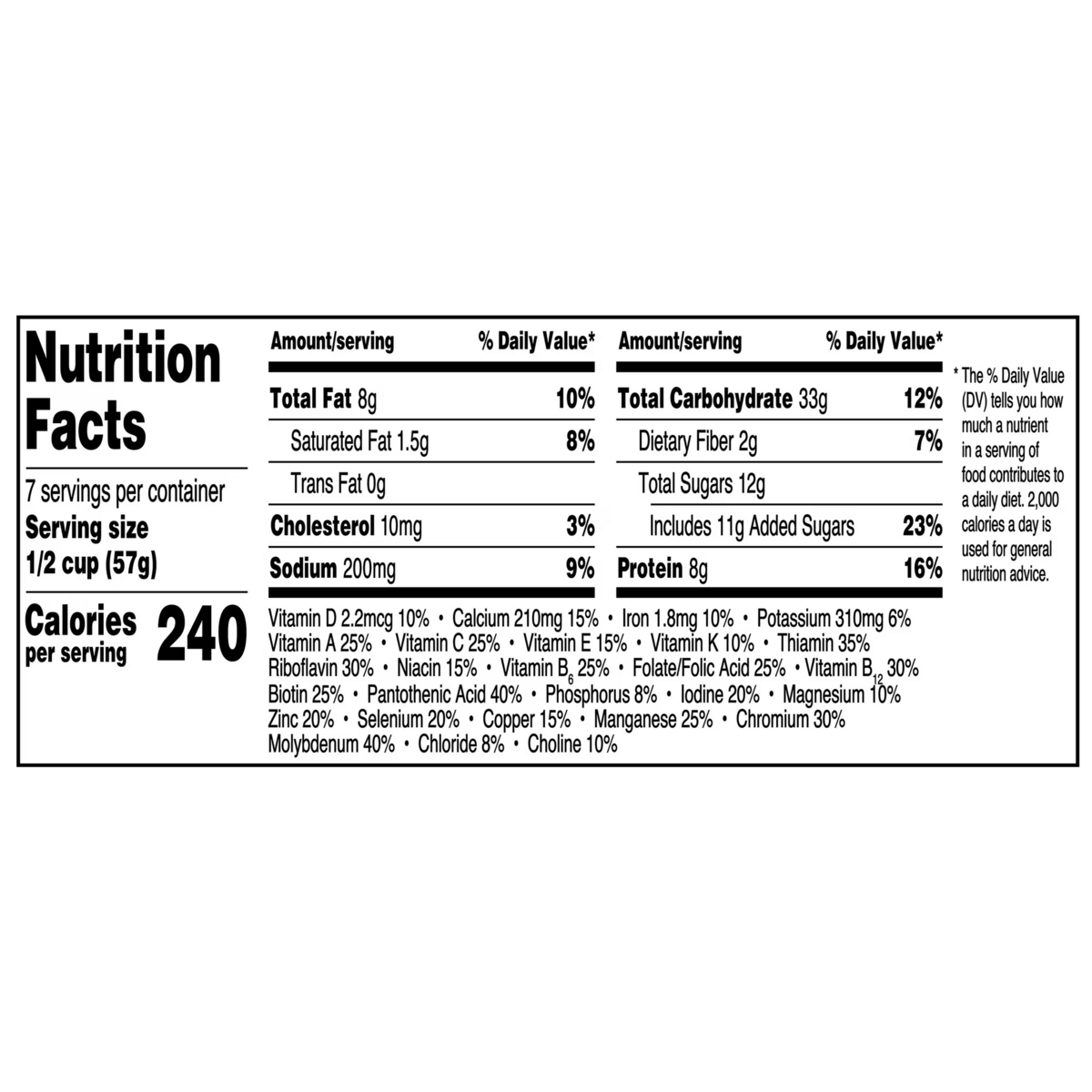 Bột Dinh Dưỡng Tổng Hợp Vị Vani Equate Adult Nutrition Powder Vanilla – Hộp 400g