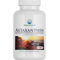 Viên Uống Hỗ Trợ Chống Oxy Hóa Nature’s Lab Astaxanthin 6 mg – Hộp 60 viên