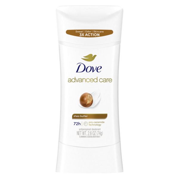 Lăn Khử Mùi Dove Antiperspirant Shea Butter – Hộp 2.6 Oz