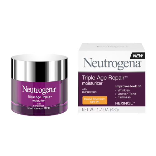 Kem Dưỡng Da Neutrogena Triple Age Repair Moisturizer SPF 25 48g – Hũ 1.7 Oz