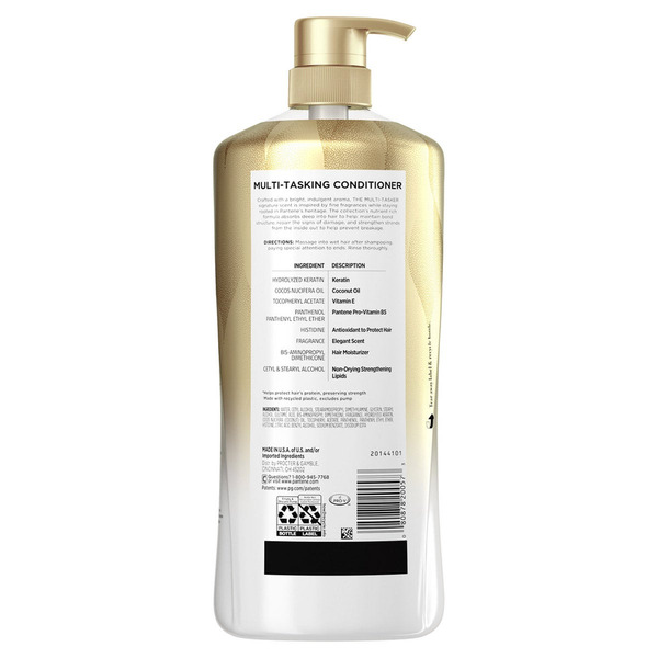 Dầu Xả Chăm Sóc Tóc Tối Ưu Pantene The Multi-Tasker Conditioner Không Paraben – Chai 38.2 fl Oz