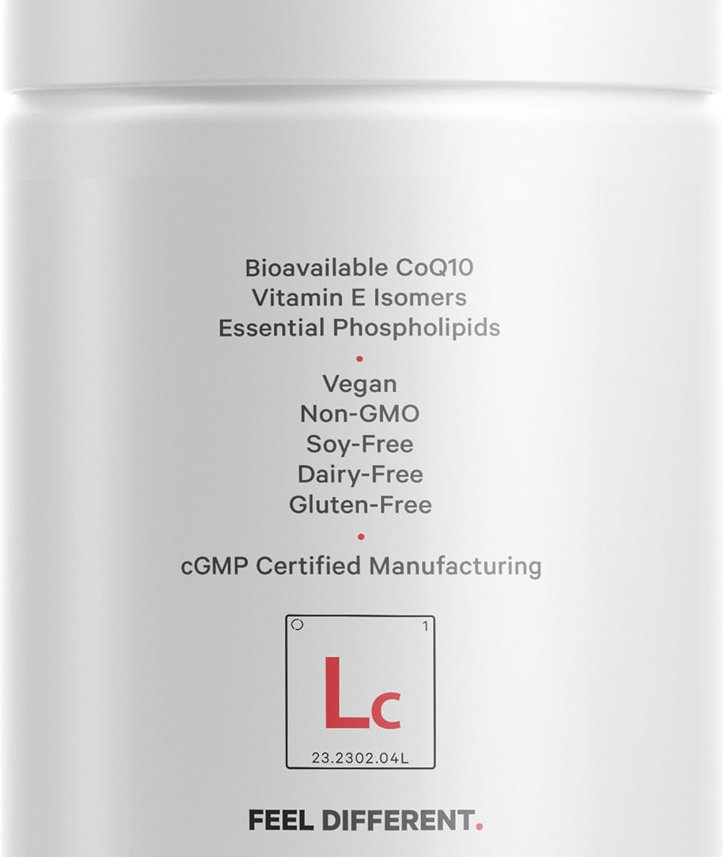 Viên Uống Bổ Sung CoQ10 Codeage Liposomal CoQ10 MAX Sport – Hộp 60 Viên