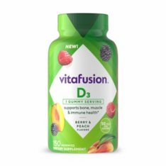 Kẹo Dẻo Bổ Sung Vitamin D3 Vitafusion – Hộp 150 Viên