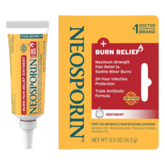 Thuốc Mỡ Neosporin + Burn Relief Dual Action Ointment – Tuýp 0.5 oz