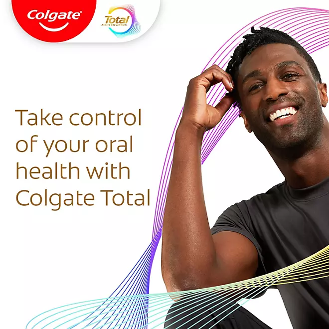 Kem Đánh Răng Làm Trắng Colgate Total Whitening Toothpaste - 5 Tuýp X 170g