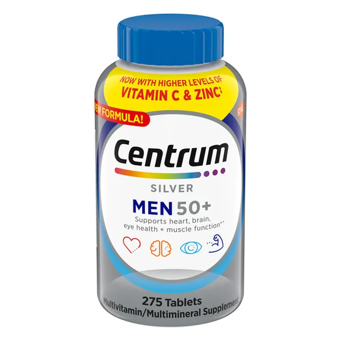 Viên Uống Centrum Silver Men 50+ Multivitamin – Hộp 275 Viên