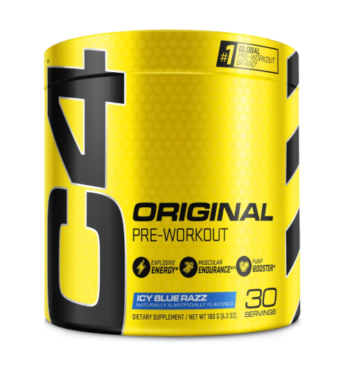 Bột Pre-Workout C4 Original Icy Blue Razz 180g