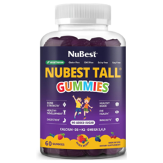 Kẹo Dẻo NuBest Tall Hỗ Trợ Phát Triển Chiều Cao Vị Berry – Hộp 60 Viên
