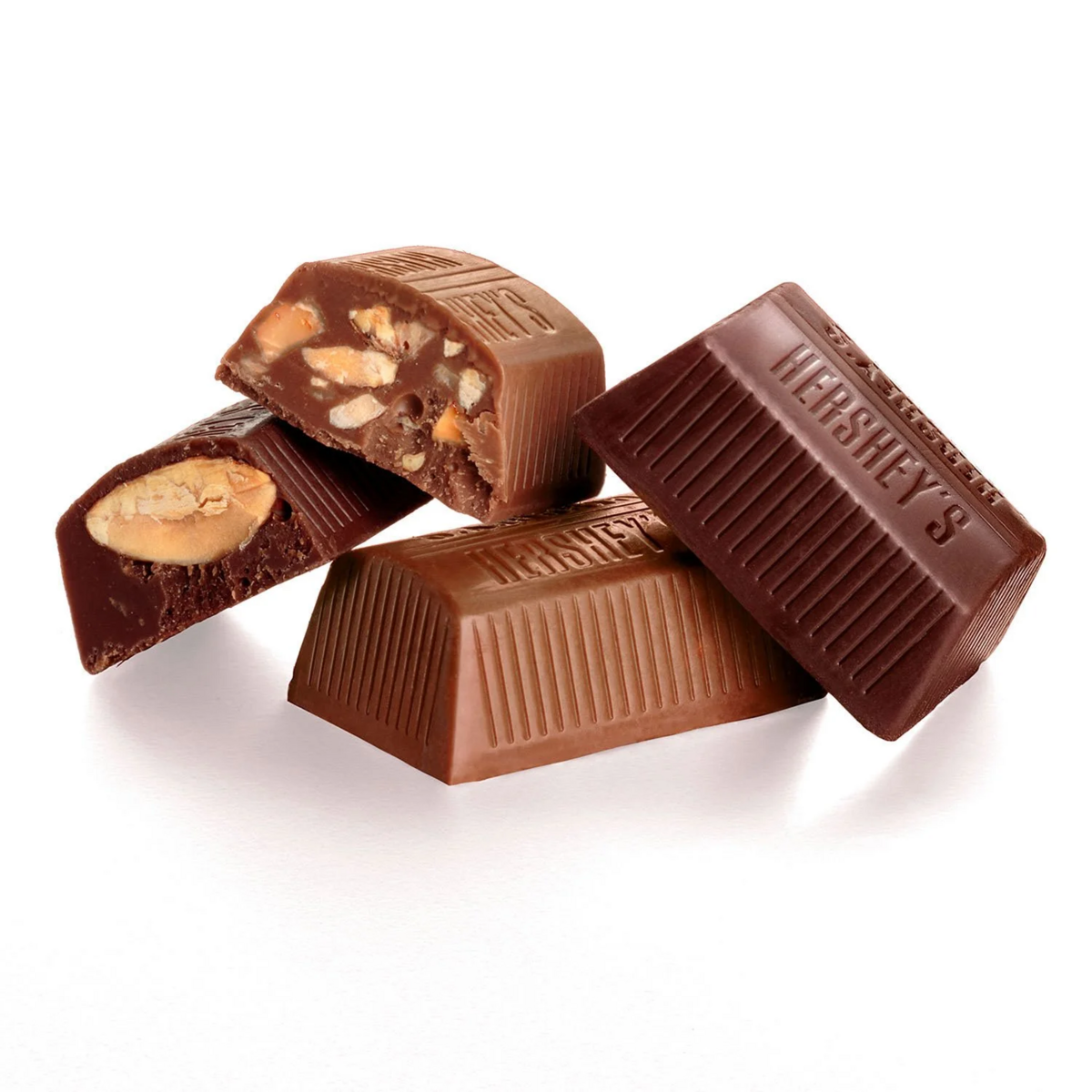 Kẹo Socola HERSHEY'S NUGGETS Assorted Chocolate Candy - Túi 145 Viên