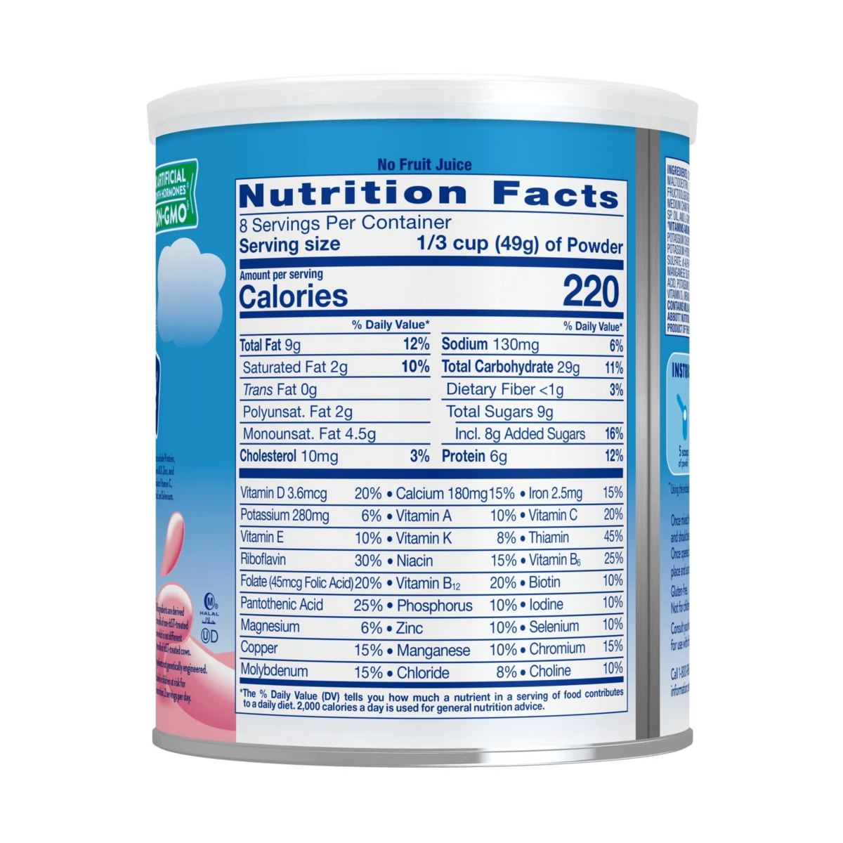 Sữa Bột PediaSure Grow & Gain Strawberry 400G