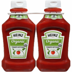 Tương Cà Hữu Cơ Heinz Organic Tomato Ketchup – Bộ 2 Chai x 44 oz