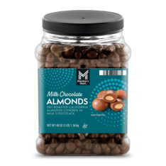 Kẹo Socola Member's Mark Milk Chocolate Almonds - Hộp 1.36kg