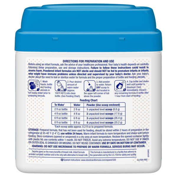 Sữa Bột Công Thức Kirkland Signature Dual HMO Non-GMO ProCare Infant Formula – Lon 42 Oz 