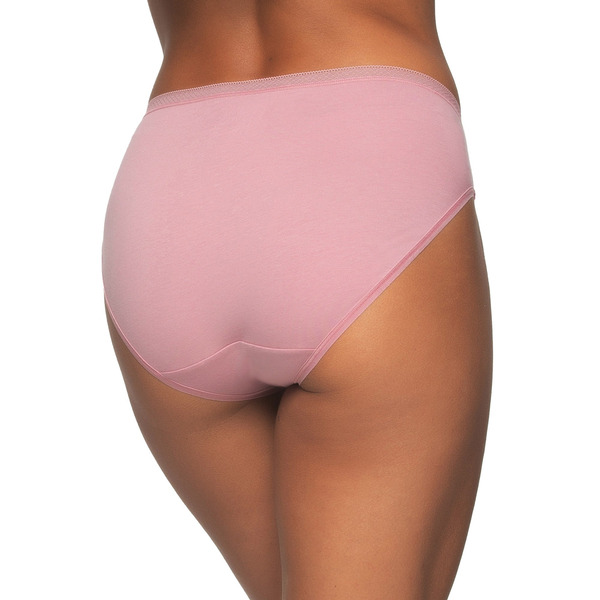 Quần Lót Nữ Hi-Cut Viền Ren Size M Felina Women’s Hi-Cut with Lace Trim – Set 6 Quần