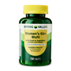 Viên Uống Vitamin Tổng Hợp Spring Valley Women’s 50+ Multivitamin Tablets – Hộp 150 Viên