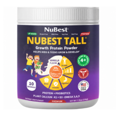 Bột Protein Vị Vani NuBest Tall Growth Protein Powder Vanilla – Hộp 7.76 Oz