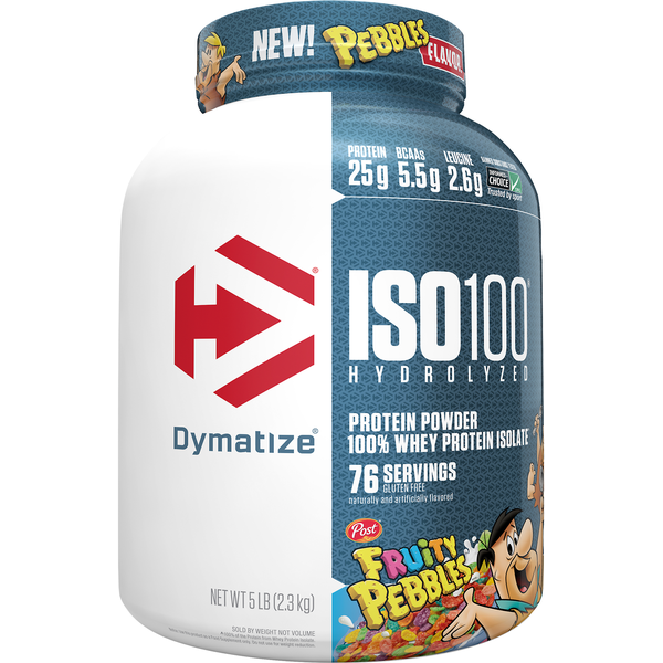 Bột Protein Dymatize ISO100 Hương Fruity Pebbles - Hộp 5LB