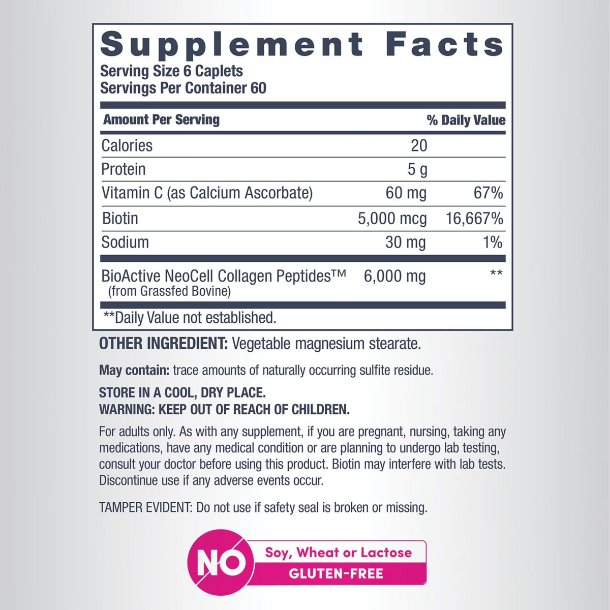 Viên Uống NeoCell Super Collagen + Vitamin C & Biotin – Hộp 360 Viên
