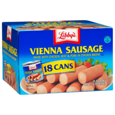 Xúc Xích Đóng Hộp Libby's Vienna Sausage – Thùng 18 Hộp x 4.6 oz