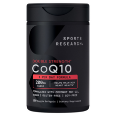 Viên Uống Hỗ Trợ Tim Mạch Sports Research CoQ10 200 mg – Hộp 150 Viên