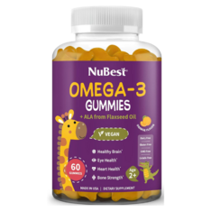 Kẹo Dẻo Omega-3 NuBest Omega-3 Gummies For Kids & Teens – Hộp 60 Viên